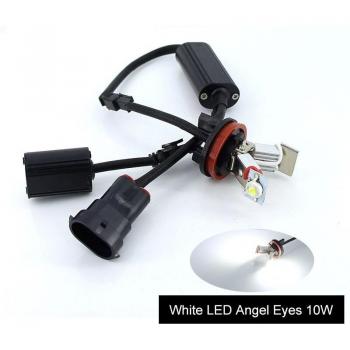 LED H8 Angel Eyes Light Set, 2pcs, Fits BMW E90 to Z4