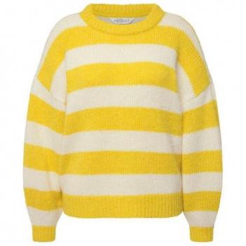 Rundhals Pullover in Größe 46/48