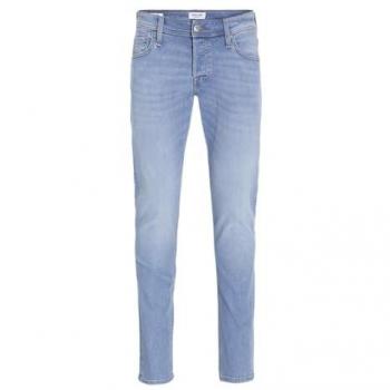 Jean Slim Olia en Coton Bleu