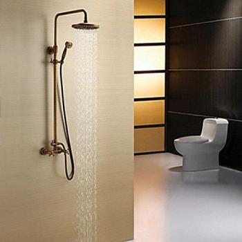 Pomme de douche en laiton antique 8 pouces LookShop
