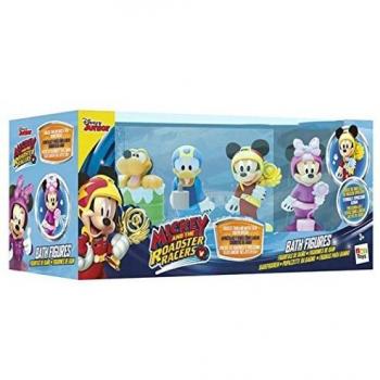Colección Preescolar: 4 Figuras de Baño con Mickey