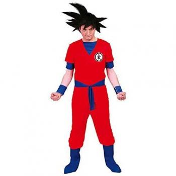 Déguisement de personnage manga rouge adulte