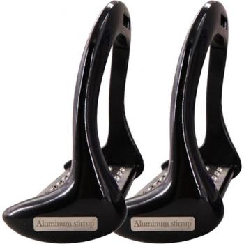 Safety Horse Stirrups with Anti-Slip Treads (1 Pair)