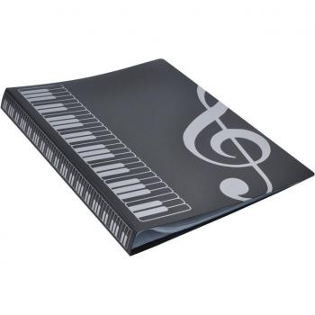 Caisse à partitions A4 – 80 feuilles – durable, pour piano & chœur
