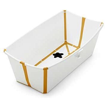 Bacchetta di Bagno STOKKE Flexi 531909 in Bianco e Giallo