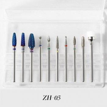 10 Pcs Alloy Nail Art Tools Set