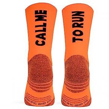 Pacific & Co. Call Me Neon Socken 37-41 orange schwarz