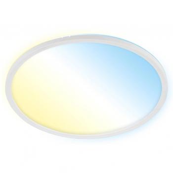 Briloner Leuchten LED-Deckenlampe Slim S dimmbar CCT Ø 29 cm