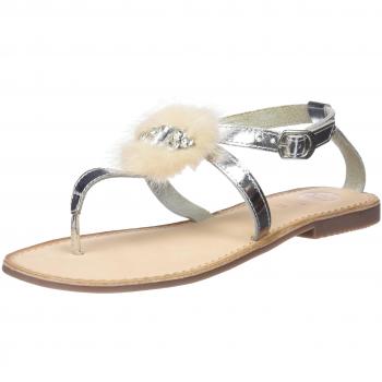 GIOSEPPO Sandali con Plateau Donna, Argento, 41 EU