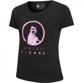 Women’s Short Sleeve Glittered Baseline Tee