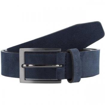 Strellson Authentic Blue Leather Belt for Men