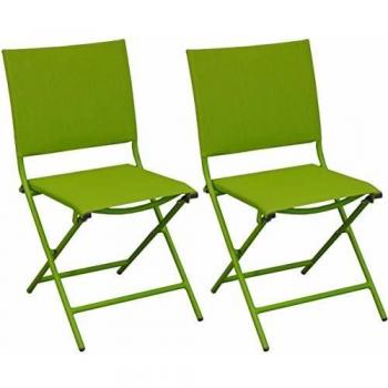 Proloisirs Chaise Pliante Textilène Acier