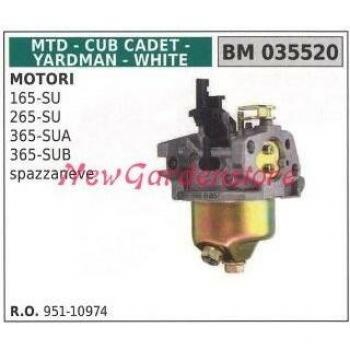 Carburatore MTD Spazzaneve con Vaschetta 165-SU 265-SU 035520
