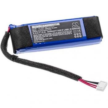 Batteria di Ricambio Compatibile per Harman/Kardon Go Play, Go Play Mini, Go+ Play (3000mAh, 7.4V, Li-Polimero)