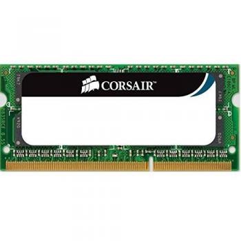 Modulo di Memoria Corsair CM3X4GSD1066 da 4 GB, DDR3, 1066 MHz, CL7, SODIMM, Nero per Notebook