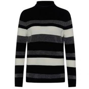 Brax Strickpullover mit Stehkragen Modell 'LEE', Größe 36
