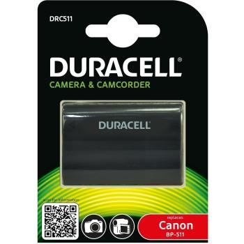 Duracell DRC511 1600 mAh – Compatibilité Canon BP‑511