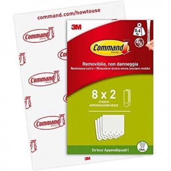 Languettes Accroches Tableaux Command blanc