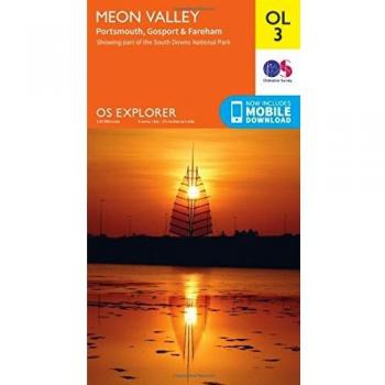 Ordnance Survey Map of Meon Valley