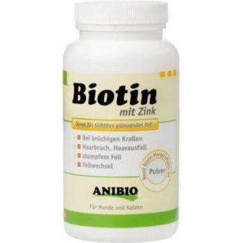 Anibio Biotina en Polvo 220g para Perros y Gatos