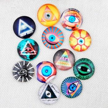 Cabochon Dôme Spectral