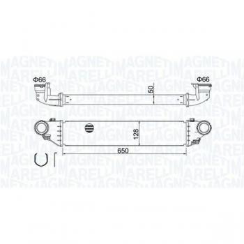 Refroidisseur d’admission MAGNETI MARELLI 351319204280