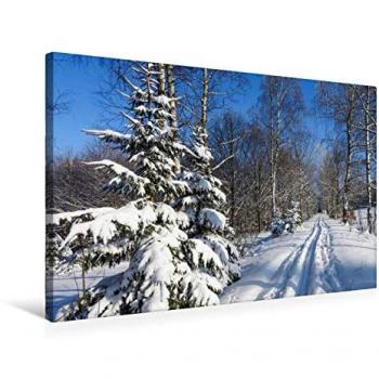 Winterliche Textilkunst 75×50 cm – Erzgebirge Edition