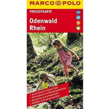 MARCO POLO Freizeitkarte Odenwald Rhein 1:110 000