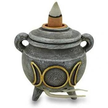 Aromatic Cauldron Backflow Incense Burner with Cascading Smoke
