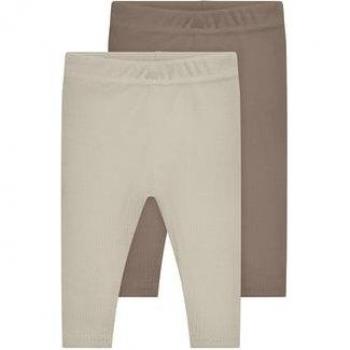 Kindsgard Bensker Leggings Marrones – 2 Unidades