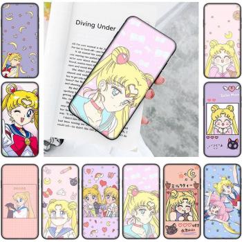 JW88 Sailor Moon Soft Case Schwarz – iPhone SE, XR, XS Max Schutz