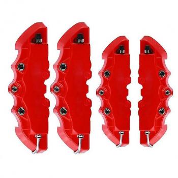 Kits de couvre-disques de voiture 3D rouges
