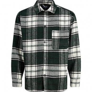 Camisa Jack & Jones Verde para Hombre Ajuste Relajado