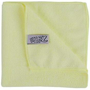 Chiffons microfibres jaunes Jantex ensemble de 5