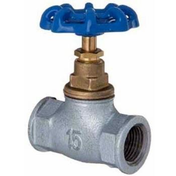 Half‑inch to Two‑inch Cast Iron Screw Valve, BSP, Inline Straight Flow Regulator