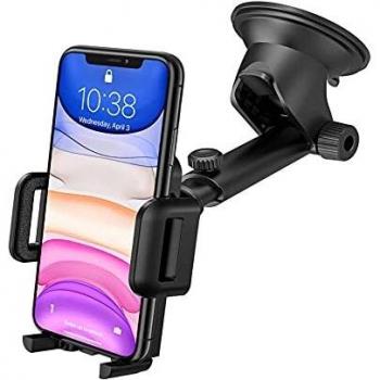 Porte telephone voiture pour tableau de bord pare brise ventouse