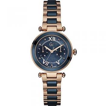 Guess Collection Y06009l7 Reloj De Pulsera Analógico Para Mujer Color Bronze