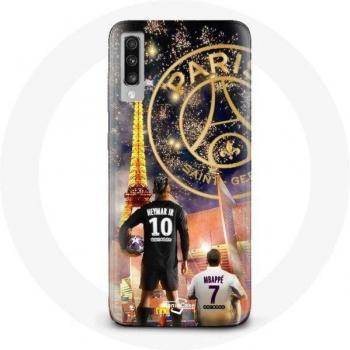 PSG Neymar & Mbappé Merry Christmas Case for Samsung Galaxy A50