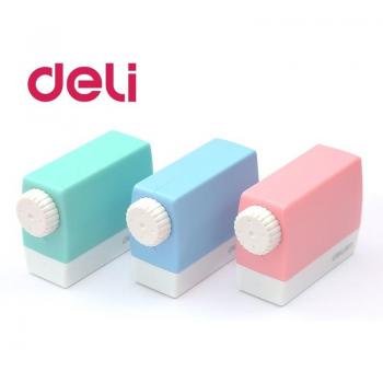 Plastic Adjustable Thick Pencil Sharpener with Emotions Design