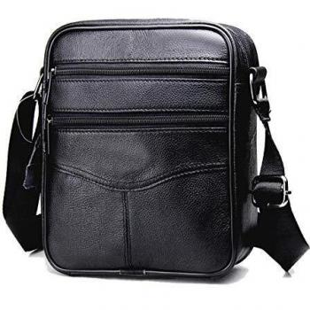 Borsa a Mano Uomo, Stile Retrò, Spazio Ampliato