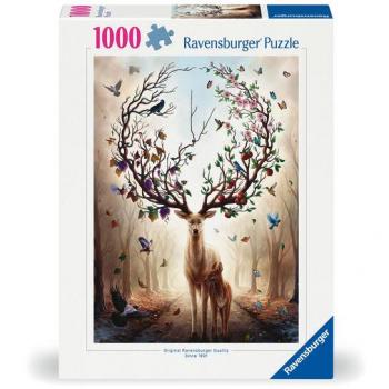 Puzzle Adulti Cervo Magico Ravensburger 1000 Pezzi