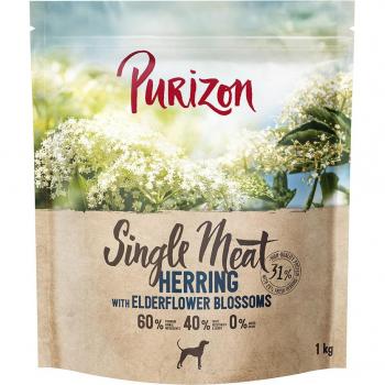 1kg Purizon Haring met Vlierbloesem voor Honden