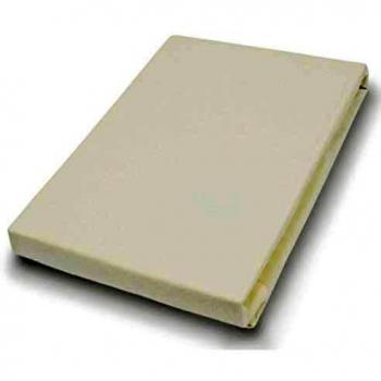 Feinjersey Spannbetttuch 150 cm x 200 cm Ecru