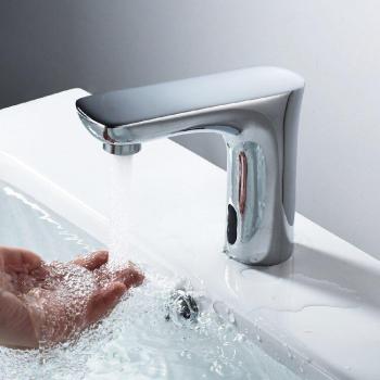 Hands-Free Bathroom Sink Faucet
