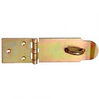 Armored 150/50 Yellow Galvanized Hasp‑Latch