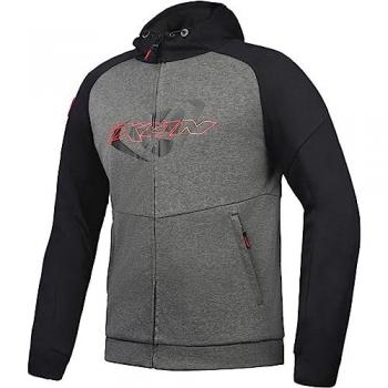 Ixon Touchdown Veste textile de moto Noir Gris XS