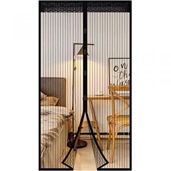 Black 120 x 240 cm Magnetic Screen Door