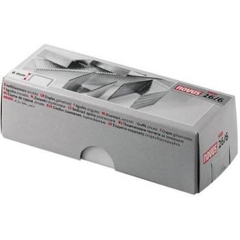 Novus 26 6mm Galvanised Staples Pack 5000