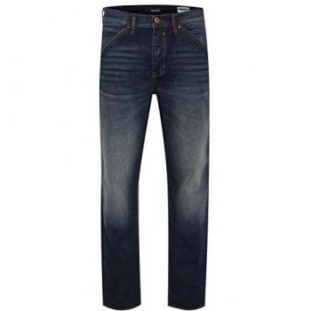 5-Pocket-Herrenjeans BLEND Thunder Fit Regular, Größe 30/34, dunkelblau
