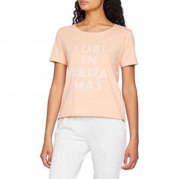 Roxy Pop Surf B Camiseta Rosa Mujer L
